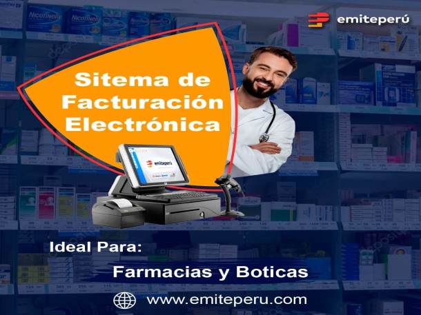 Sistema de Factura Electrónica con para BOTICAS &/O FARMACIAS